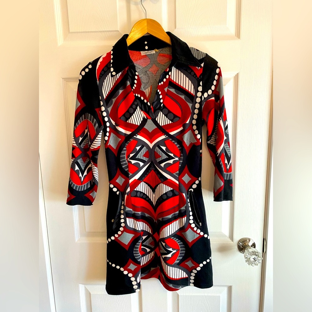 COCO & tashi knit mini-dress. Size medium.